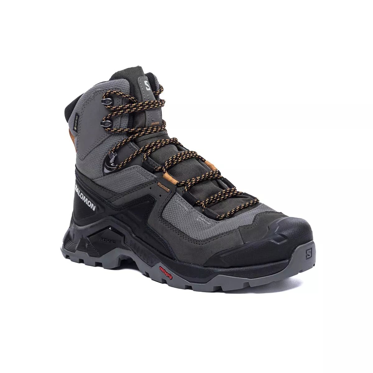 Ботинки Salomon Quest Element GTX, размер UK 10; EUR 44 2/3; USA 10,5; 28,5 см (примерно на российский 43*), хаки, серый