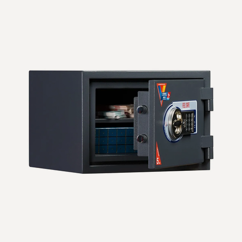 Изображение товара Огневзломостойкий сейф для хранения VALBERG гарант 32 EL, взломостойкость S1, огнестойкость 60Б, размеры: 315x440x440мм