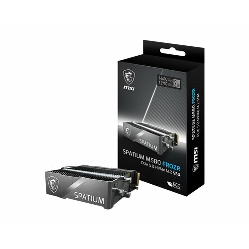 SSD жесткий диск PCIE 50 NVME M2 4TB SPATIUM M580 4TB FROZR MSI 53715₽