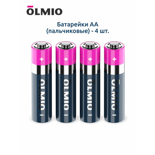 Батарейка AA - Olmio LR06 4 штуки 42882 139₽