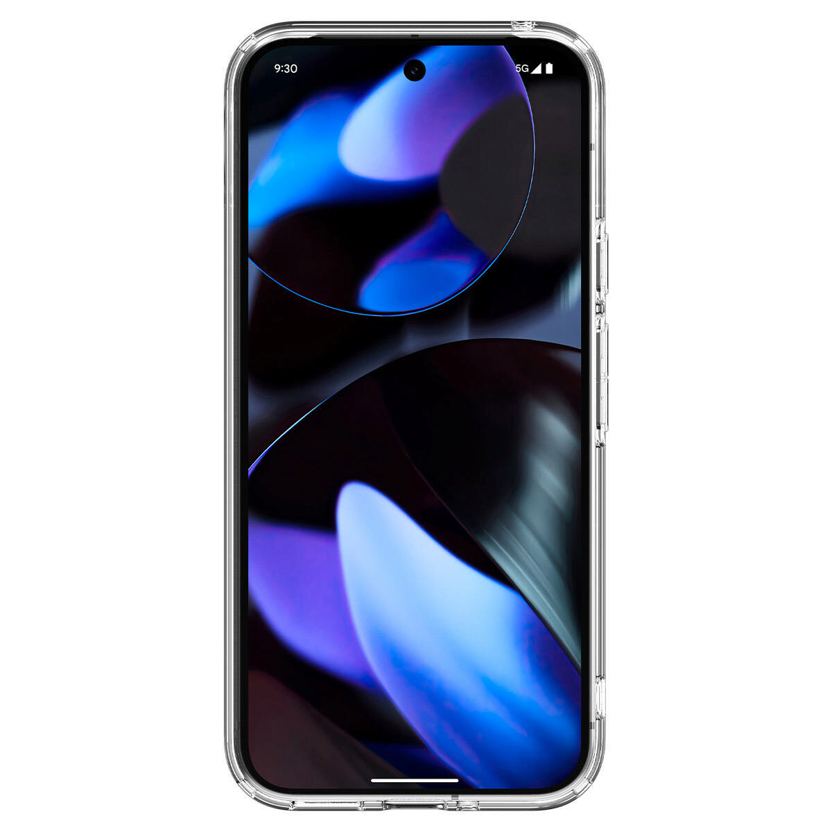 Чехол Spigen на Google Pixel 9 Pro/9 (ACS07687) Ultra Hybrid / Спиген Чехол для Пиксель 9 Прозрачный — фото 1