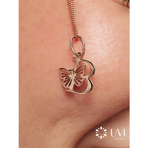 Подвеска UVI jewellery, красное золото, 585 проба, золотистый