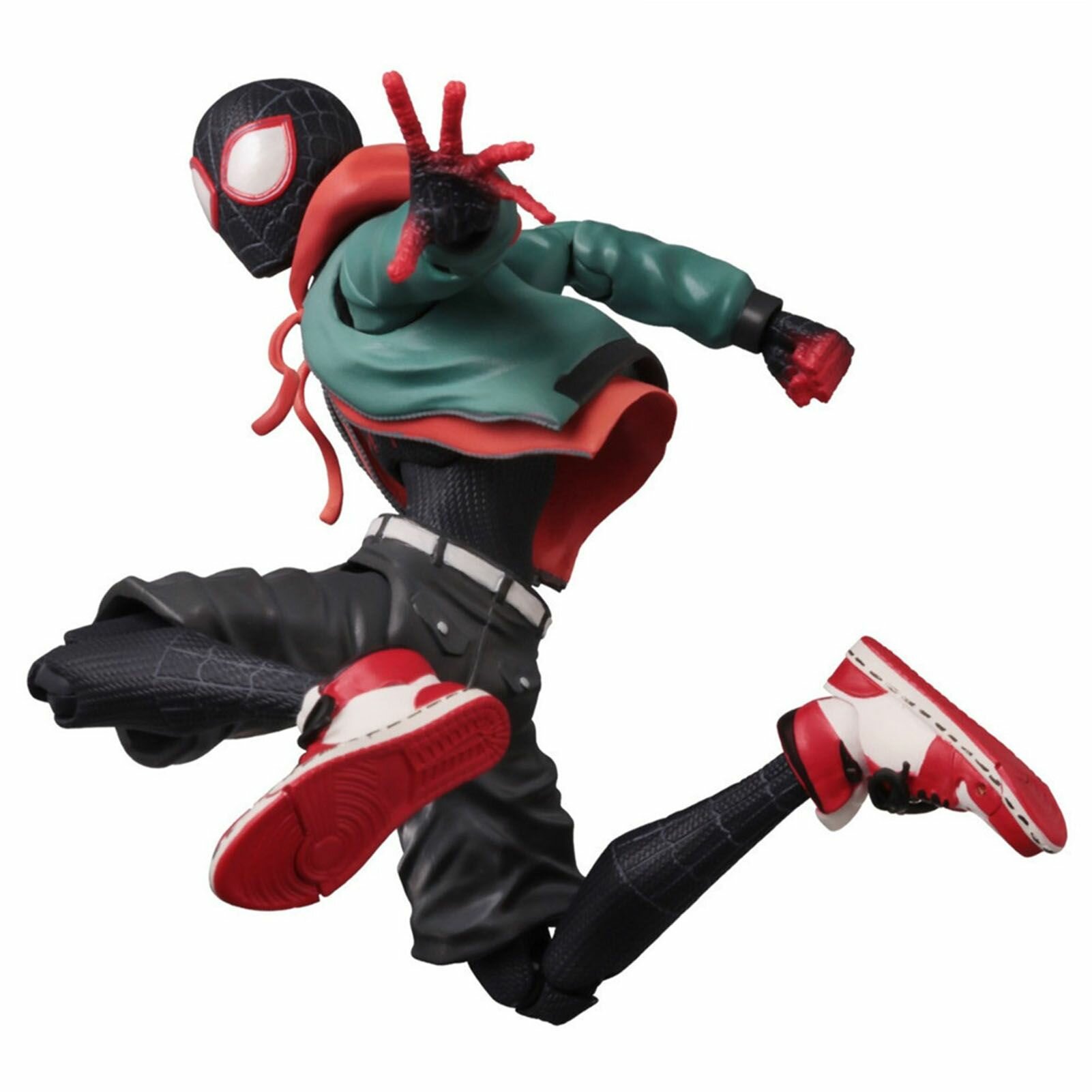 Модель фигуры Человека-паука с подвижными украшениями (Miles Black Spider-Man)