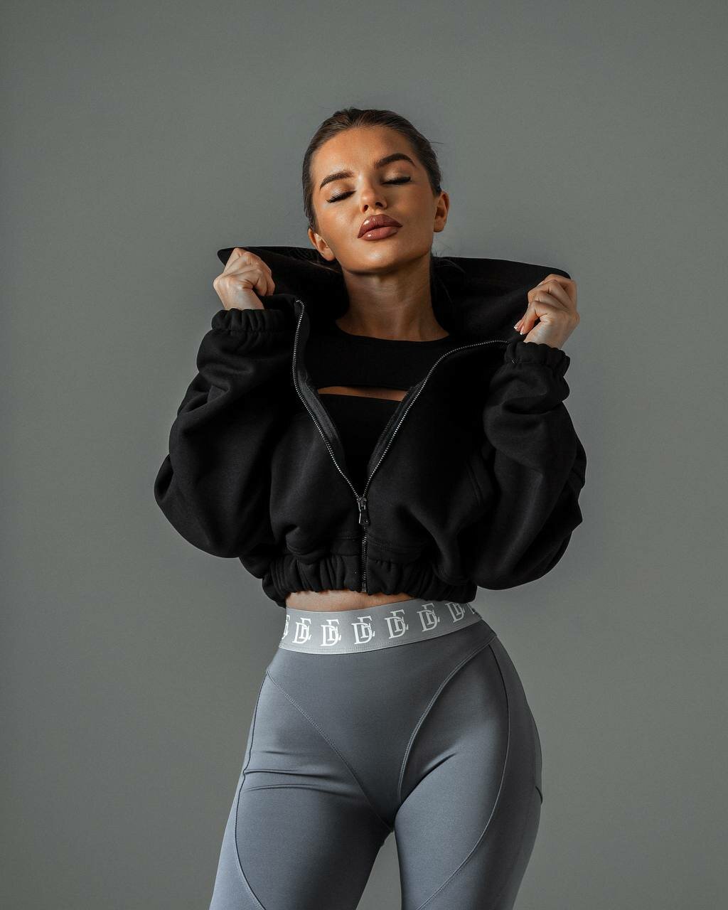Толстовка DESIRE EXCELLENCE CLOUD, размер OverSize, , черный