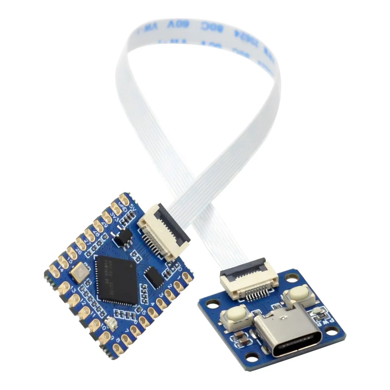 Модуль RP2040 ZERO Raspberry Pi, Tape transfer plate