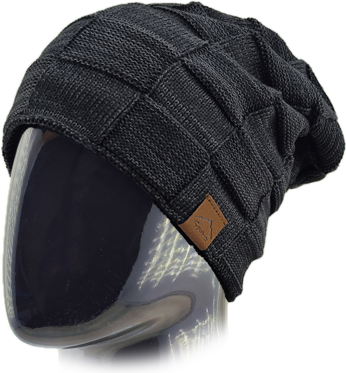 Шапка-бини Skully Clothing Company для мужчин и женщин, размер 58-62, graphite