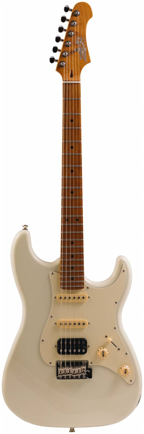 JET JS-400 OW электрогитара, Stratocaster, корпус липа, 22 лада, HSS, tremolo, цвет WH