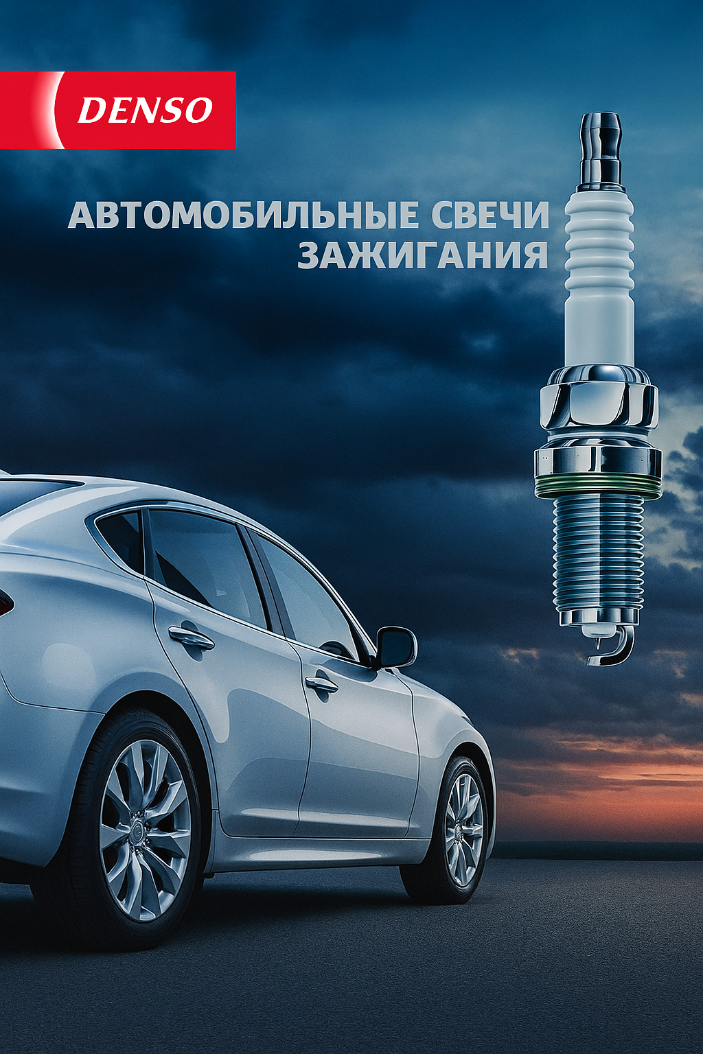 Свеча зажигания , 3120, U-образный паз, для моделей Toyota и других