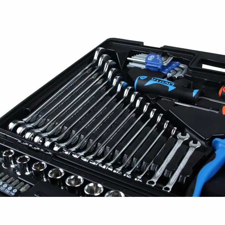 Набор инструментов 1/4" и 1/2", 143 предмета Licota ALK-8009F — фото 1