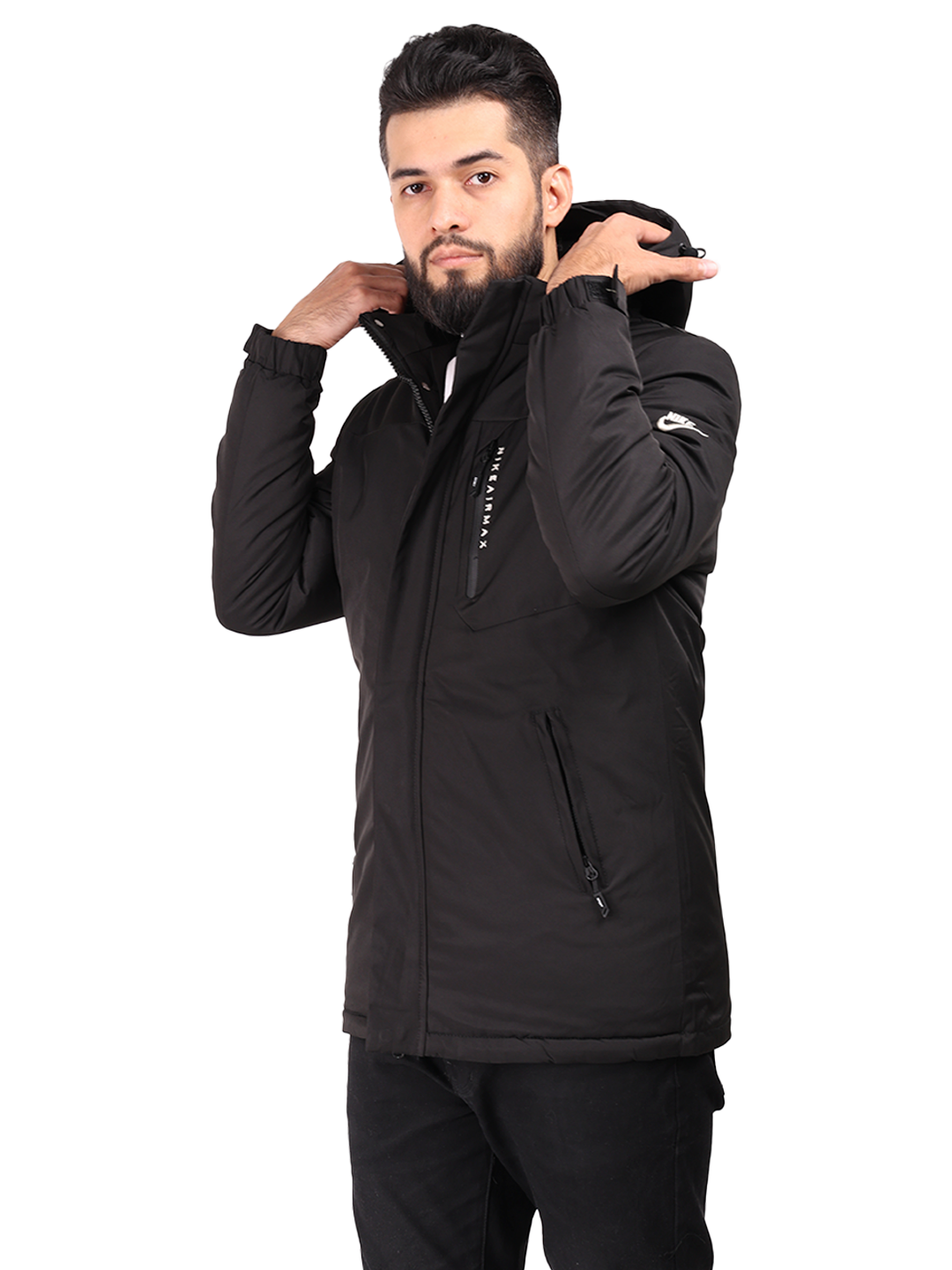 Куртка NIKE, размер 56, красный, зеленый — фото 1