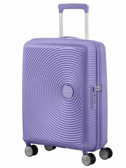 Чемодан American Tourister, фиолетовый