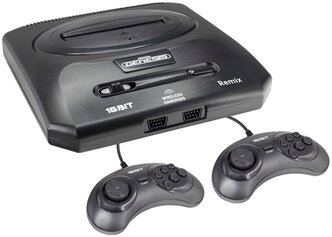 Игровая приставка SEGA Genesis Remix (600 игр) черный