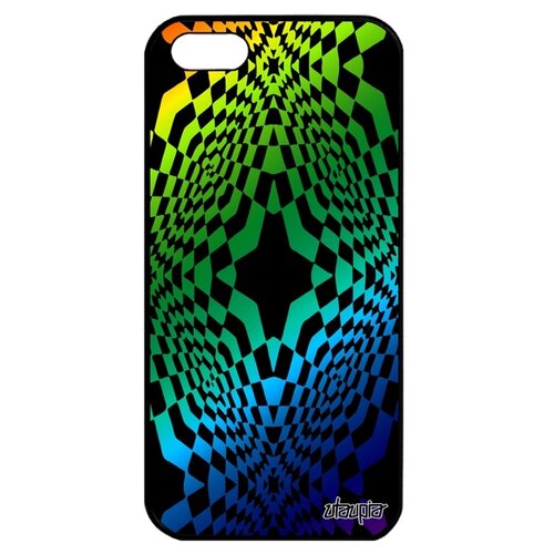 фото Чехол для смартфона iphone 5 5s se, "иллюзия звезда" геометрический фон utaupia