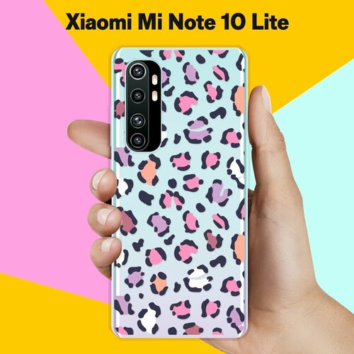 Силиконовый чехол на Xiaomi Mi Note 10 Lite Пятна 50 / для Сяоми Ми Ноут 10 Лайт матовый чехол boxing w для xiaomi mi note 10 lite сяоми ми ноут 10 лайт с 3d эффектом черный