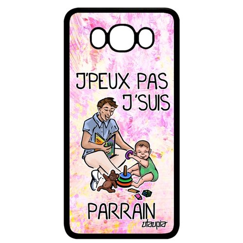 фото Чехол для телефонов galaxy j7 2016, "не могу - стал крестным!" юмор семья utaupia