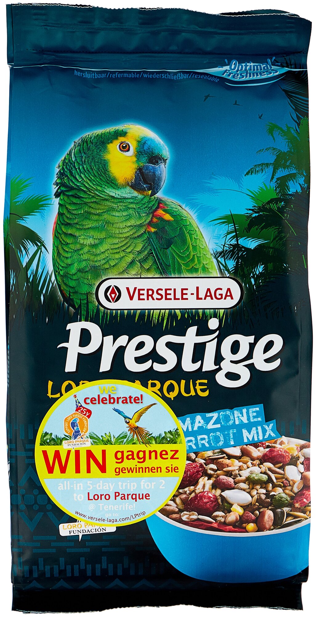 Versele-Laga Prestige Premium     Amazone Parrot Loro Parque Mix 1 