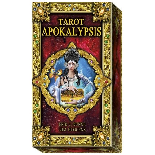 dunne e huggens k tarot apokalypsis апокалипсис таро Гадальные карты Lo Scarabeo Таро Dunne Apokalypsis Tarot, 79 карт, красный, 250