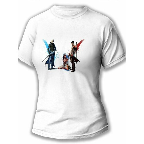 фото Футболка размер l, белый будь на стиле