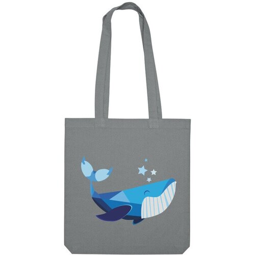 фото Сумка шоппер us basic, серый