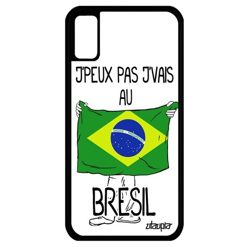 фото Чехол для телефонов apple iphone x, "еду в бразилию" страна путешествие utaupia