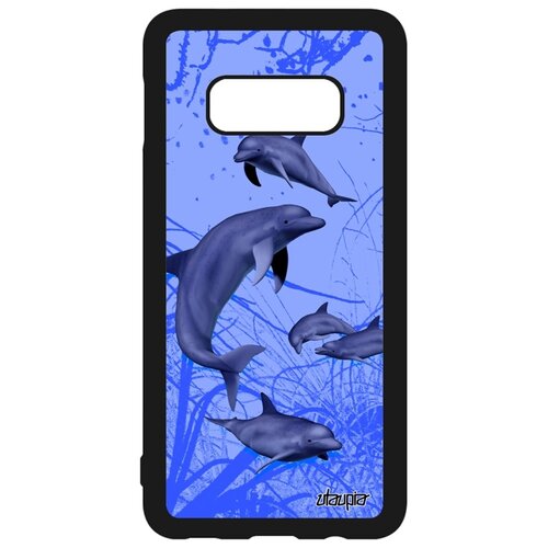 фото Чехол на телефон galaxy s10e, "дельфины" афалина животные utaupia