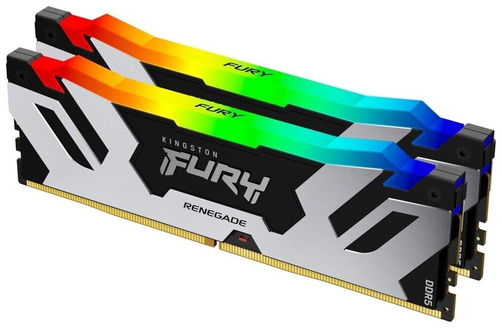 Оперативная память KINGSTON DIMM FURY Renegade RGB 32GB (16GB x2) DDR5-6000 (KF560C32RSAK2-32)