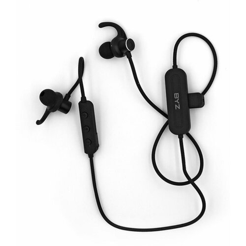 Наушники беспроводные BT ver 50 BYZ B82 вакуумные с микрофоном 200mAh черный 749₽