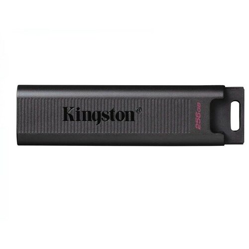 Накопитель USB Type-C 3.2 256Гб Kingston Data Traveler Max (DTMAXA/256GB), черный usb flash kingston 32gb usb usb typec otg data traveler duo3 dtduo3c 32gb black