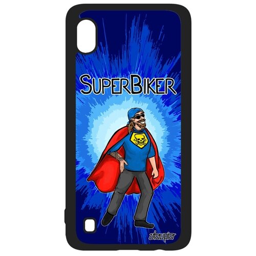 фото Чехол на телефон galaxy a10, "супербайкер" герой супергерой utaupia