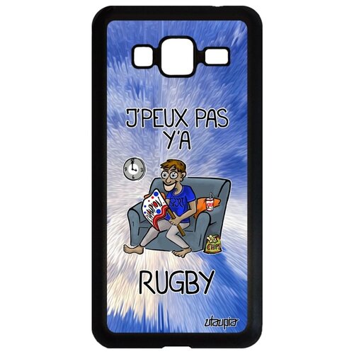 фото Чехол для телефона samsung galaxy j3 2016, "не могу - смотрю регби!" болельщик юмор utaupia