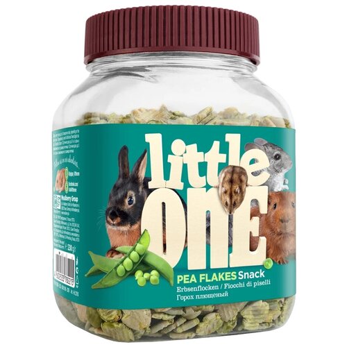 лакомство для кроликов little one snack herbal crunchies 100 г Лакомство для кроликов Little One Snack Pea flakes, 230 г