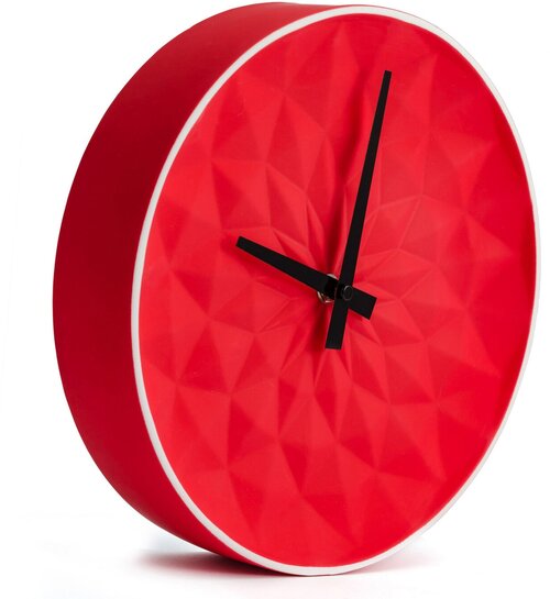 Часы настенные керамические APEYRON 18-302 круглые красные