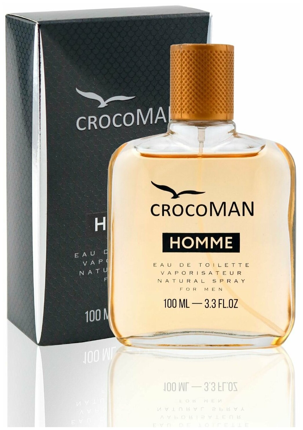 Туалетная вода мужская 100 мл, CrocoMAN Homme