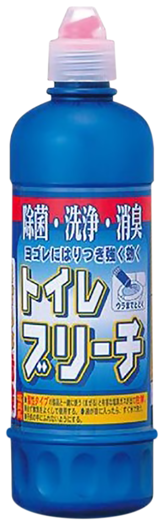 Гель для туалета с отбеливающим эффектом Toilet Bleach Nihon Detergent, 500 мл, 600 г, 24 шт.