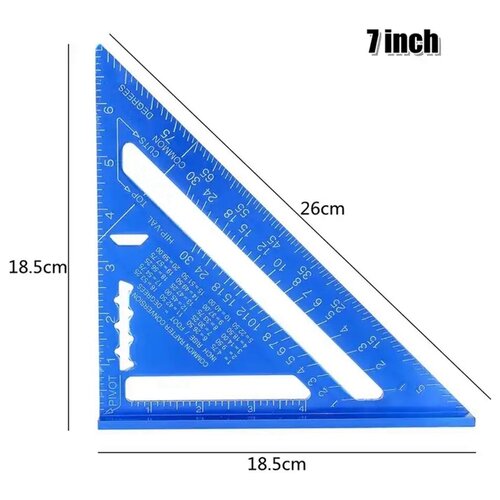 Универсальный кровельный угольник 5в1 ( В дюймах ) универсальный кровельный угольник 5в1 в дюймах