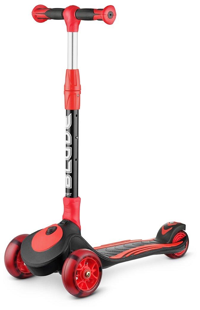 Самокат Blade Sport V2 Black/red, черный/красный