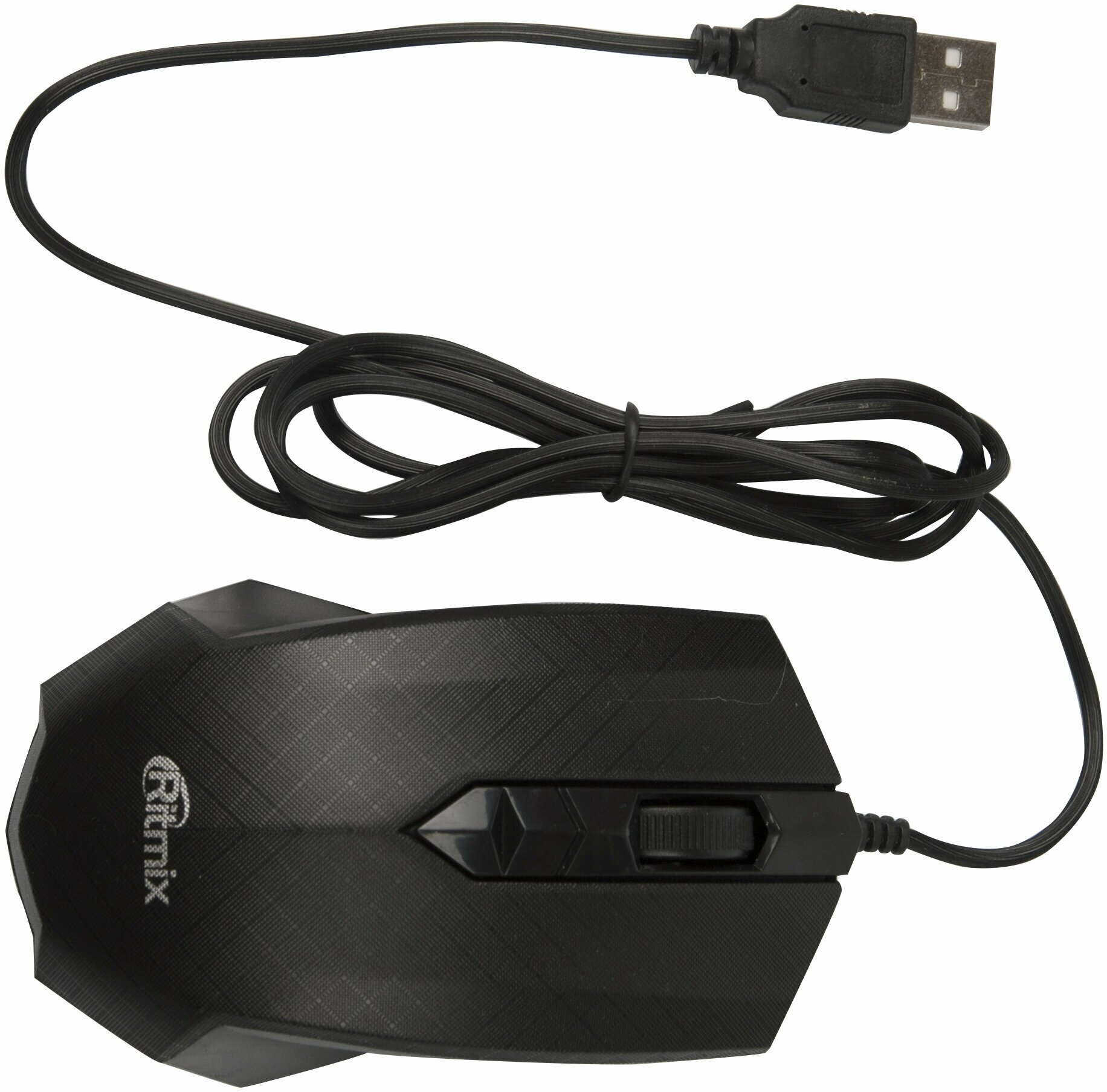 Мышь Ritmix ROM-202 Black USB