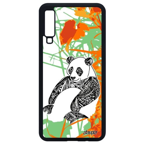 фото Чехол на смартфон galaxy a7 2018, "панда" азия медведь utaupia