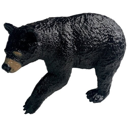 Фигурка животного Медведь барибал, 10 см фигурка животного бурый медведь 10 см