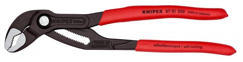 KNIPEX Клещи переставные с фиксатором, 50мм, KNIPEX COBRA (KN-8701250SB) KNIPEX