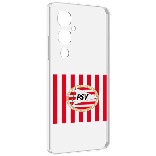 Чехол MyPads фк псв голландия мужской для Tecno Pova 4 Pro задняя-панель-накладка-бампер