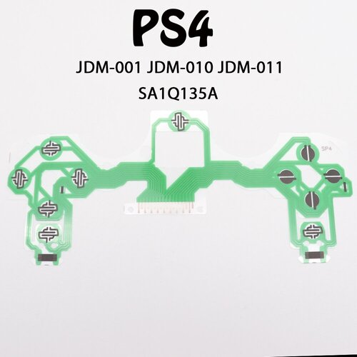 Контактная Плата для геймпада dualshock 4 sony ps4 jds 001 011 пленка на джойстик new 50pcs for jds 001 jds 011 jds 030 f001 jds 040 jds 040 jds 055 050 usb charging socket board with flex cable for ps4