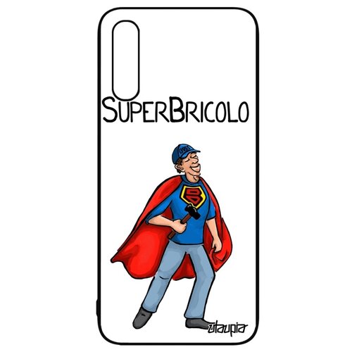 фото Чехол для телефонов galaxy a50, "супермастер" рисунок мужчина utaupia