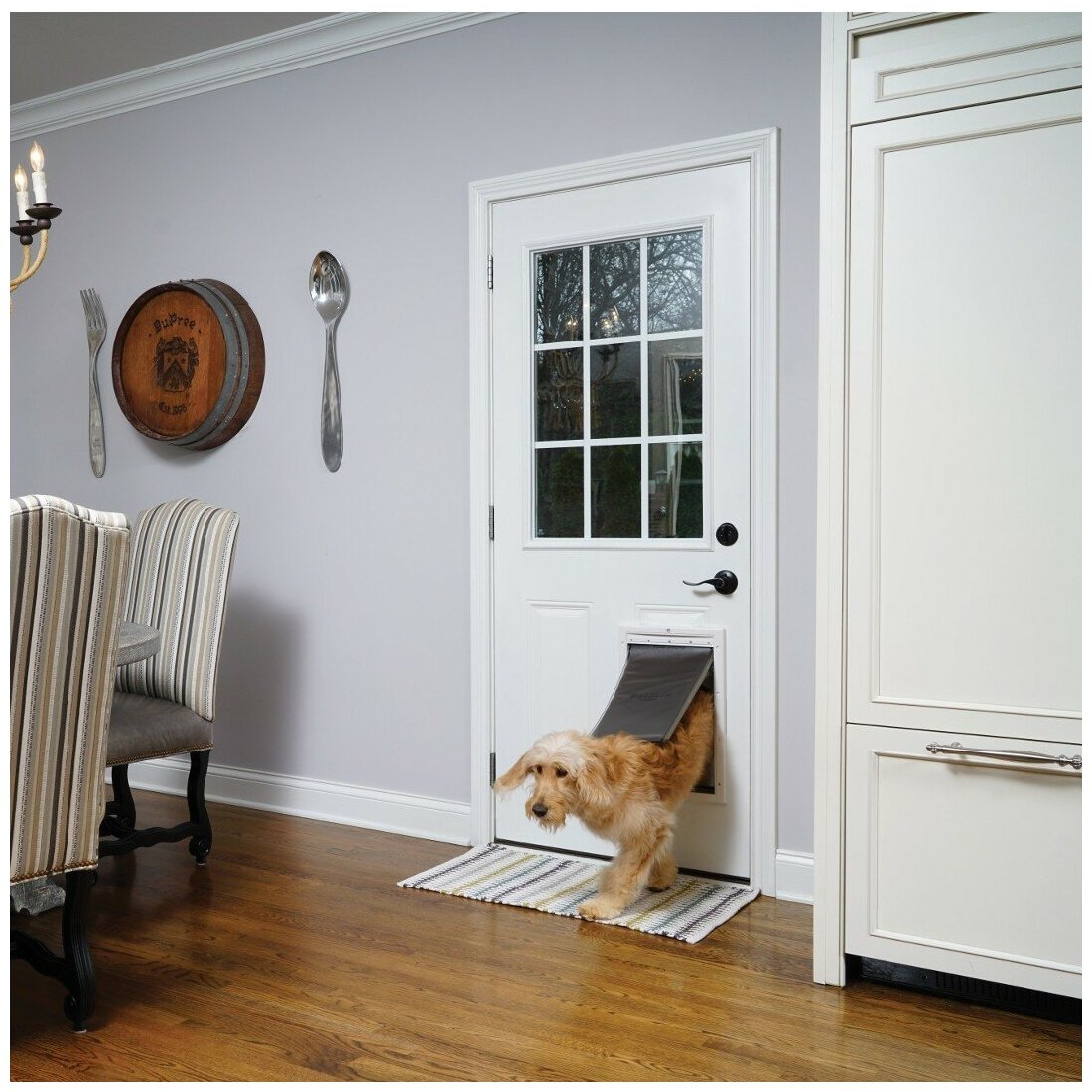 Дверца для собак и кошек PetSafe StayWell M утепленная 20 х 30 см (1 шт) - фотография № 3