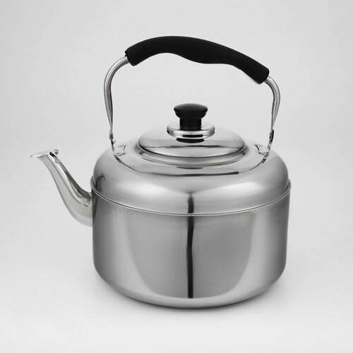 Чайник из нержавеющей стали, 6 л чайник со свистком для плиты 3 л сиреневый 31211 чайник из нержавеющей стали чайник жаровой для газовой плиты