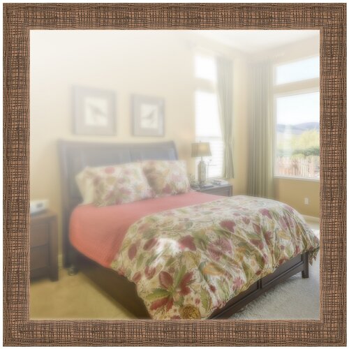 фото Зеркало в широкой раме 60 x 60 см, модель p047037 аурита