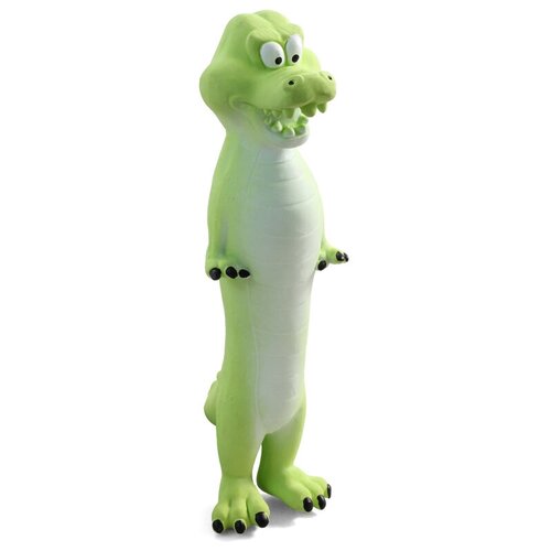 Игрушка для собак Triol Крокодил 12151079, зеленый игрушка для собак triol крокодил d9050 зеленый 1шт