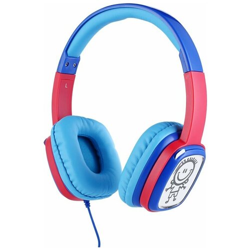 Наушники HARPER HN-302 35 мм накладные синийкрасный 337000₽