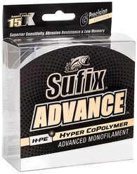 Монофильная леска Sufix Advance d=0.2 мм, 150 м, 4.5 кг, прозрачный