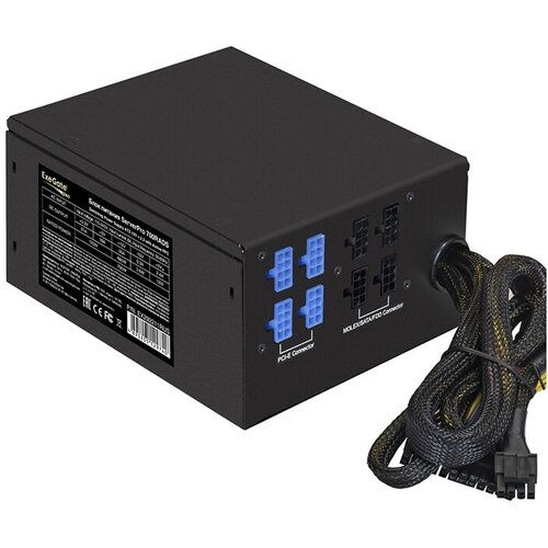 Блок питания ExeGate Server PRO-1000RADS 80 Plus 1000W Black EX292214RUS 596800₽